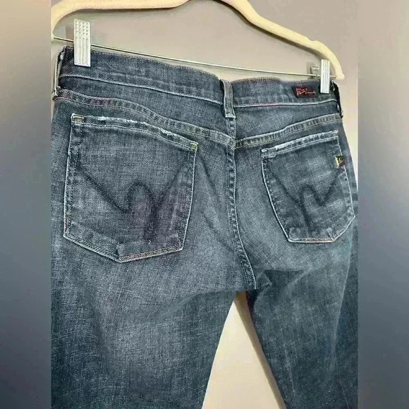 Citizens of Humanity Stretch Low Waist Cropped Jeans (439) - Picture 6 of 14